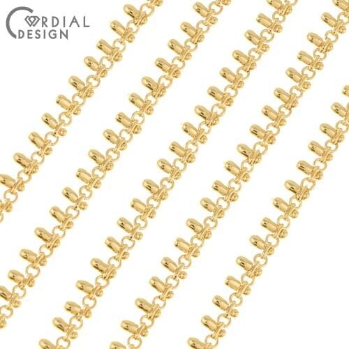 Cordial Design Copper Chain/Jewelry Findings & Components/DIY Necklace Chains/Jewelry Accessories/Hand Made/Chains For Bracelets