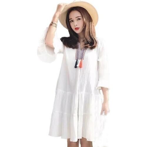 Summer Women Pregnancy Dress Maternity Dresses Vestido Fashion Chiffon White Vestidos Pregnant Plus Size Dress Maternity Clothes