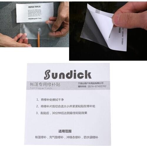 Mending Patch Stickers Tent Jacket Sticker Repair Patch Jacket Adhesive Self Adhesive Down Outdoor Nylon