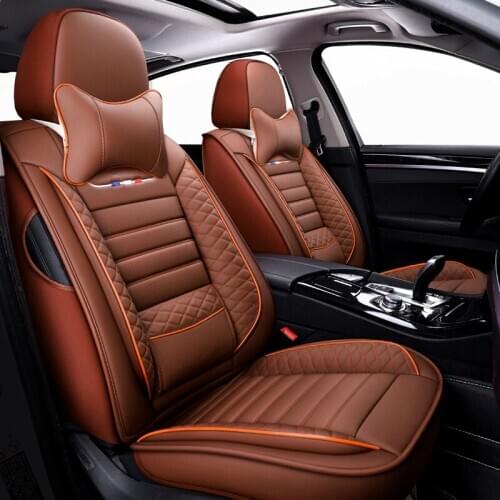 High PU Leather car seat covers 5 seats For Audi a5 sportback a6 c5 avant c6 c7 avant allroad c5 q3 q5 q7 2016