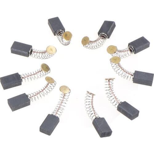10pcs Power Tool Carbon Motor Brush 13 x 8 x 5mm