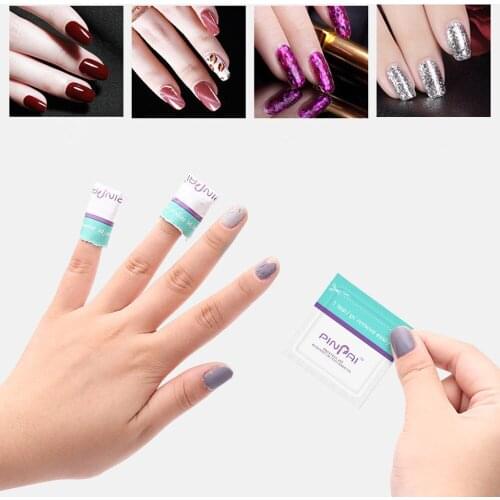 100/200 Pcs Box Degreaser for Nails Gel Nail Polish Remover Wipes Napkins for Manicure Cleanser Nail Art UV Gel Remover