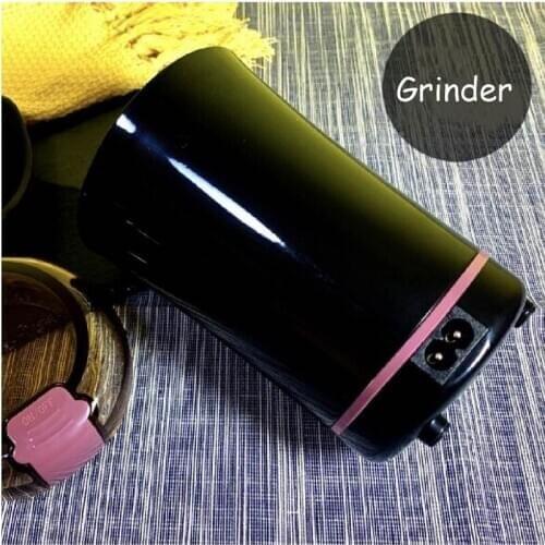 110V/220V Stainless Steel Multi-Function Inner Tank Small Grinder Mini Coffee Grinder Household Whole Grains Flour Mill JRJ10