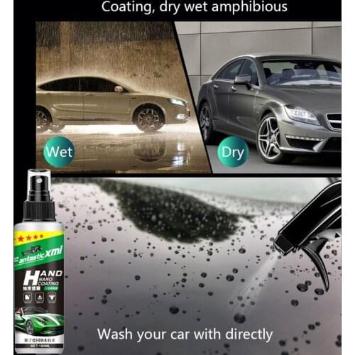 124B 100ml Liquid Car Wax Paint Sealant Easy to Apply Nano Polymer Protection Car