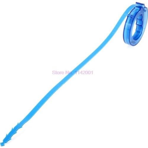 200pcs Bathroom Hair Sewer Dredge Device Filter Drain Cleaners Home Sink Drain Toilet Clear Blockades Sewer Prevent Clean Hooks