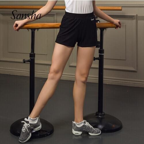 Sansha Adult Ballet Warm Up Cotton Shorts Fitness Dance Pants Gymnastics Practice Dancewear 81AI0010