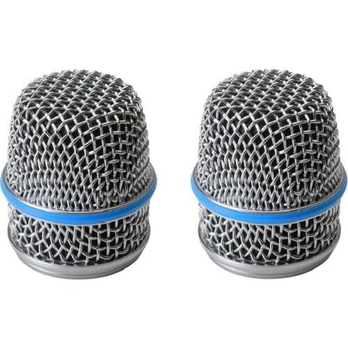 Bolymic Microphone Grille for Shure RK320 Beta 56/Beta 57A Replacement Mic Grille 2 Pack