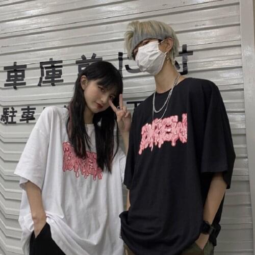 T-shirt summer personality women Unisex accessory album brandy Streetwear top womens Tshirt print Men ulzzang Harajuku vintage