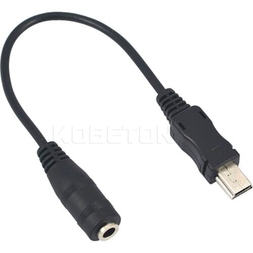 KebiduMini USB Male to Female 3.5mm Audio Jack Cable Cord Adapter Headphone Earphone Jack Plug for Motorola ZTE for GoPro Camera