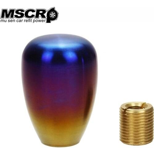 MSCRP-Full Titanium shift knobs/shift knob/ gears header parts R&D (M10*1.25/M10*1.5/M12*1.25) MSCRP-YX00211
