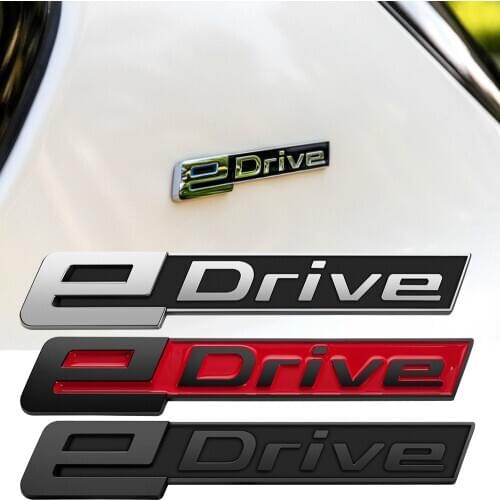 Side Rear Waist Body E Drive Sticker For BMW 3 5 7 series X1 iX3 X2 X3 X5 X7 i3 F34 F35 F18 EDrive Badge Nameplate Accessories
