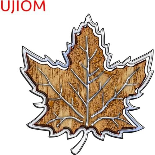 UJIOM Sugar Maple Leaf Style Wall Stickers Home Furniture Sticker Room Decor Livingroom Decoration Accessories Waterproof Decals