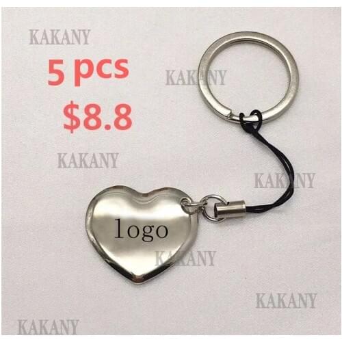 Kakani New Personality Heart-shaped Keychain Jewelry Accessories Fashion Exquisite Couple Romantic Pendant Gift Wholesale