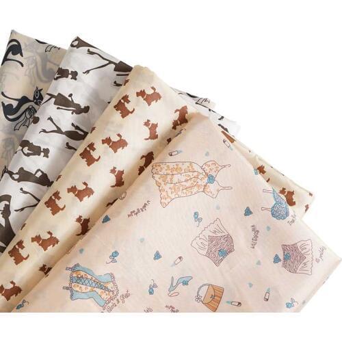 Polyester Dog Fabric Taffeta Lining Fabric For Sewing Bags Lining Sewing Material 50x150cm/Piece W23