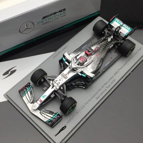 Spark1:43 Benz F1 W11 Hamilton 2020 Barcelona Beta Resin Simulation Model Car