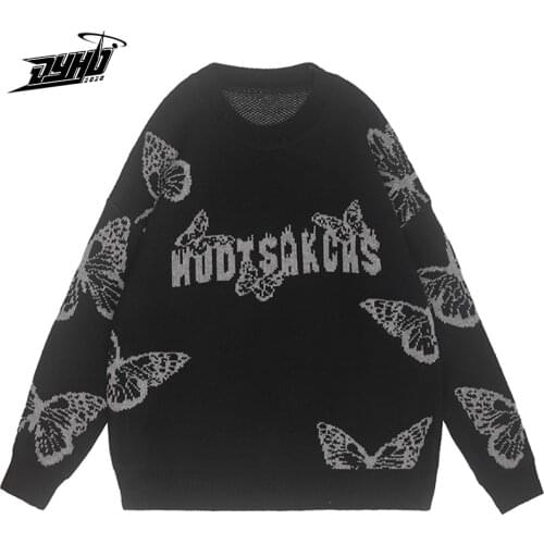 DYHD Hip Hop Bomber Jacket Men Smiley Letter Patch Funny Baseball Jacket 2021 Autumn Streetwear Loose Unisex College Style Coats