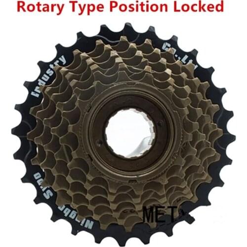 Bicycle Flywheel 7 8 Speeds Cassette Mountain MTB Gear Tower Rotary Single Speed Road Bike Freewheel Position Locked Rotary Type