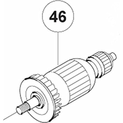 ARMATURE 220V-240V Rotor 360969 For Hitachi P18DSL