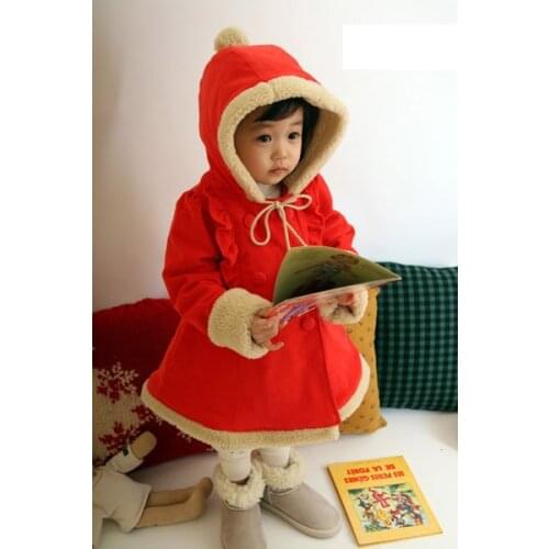 Girl Santa Claus Cosplay Costume Father Christmas Cosplay Flannel Red Long Coat Jacket Child Deguisement Halloween Christmas Cos