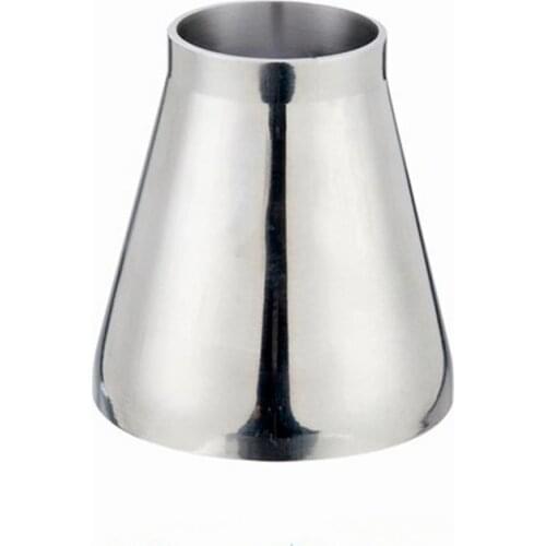 102 108mm To 38 45 51 57 63 76 89mm OD Butt Welding Concentic Reducer SUS304 316L Stainless Sanitary Pipe Fitting Homewbrew