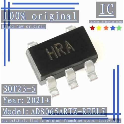 2021+100% Brand new original 1PCS-5PCS AD8065ARTZ-REEL7 SOT23-5 High performance operational amplifier