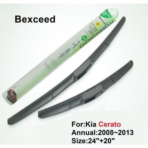 24"+20" Bexceed of Car Windshield Hybrid Wiper Blade For KIA Cerato 2008~2013