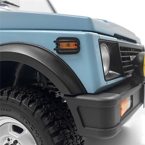 2pcs Aluminum Alloy Lampshade Turn Signal Lamp Light Cover for Capo 1/6 SIXER Samurai RC Car Upgrade Parts