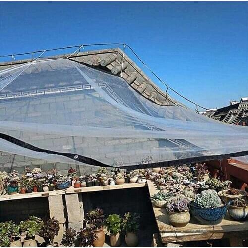 Tarpaulin Sheet Waterproof Trap Sheet Cover Clear Tarpaulin Plant Canopy Cover With Eyelet For Camping Fishing Gardening Garden