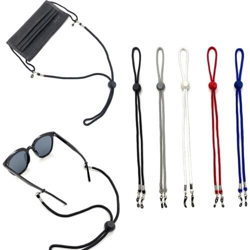 1PC Women Glasses Chains Face Mask Necklace Strap Non-slip Eyeglass Rope Holder Cord Neck Eyewear Lanyard Adjustable Wholesale
