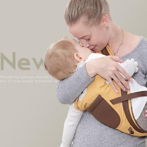 Ergonomic Baby Carrier Infant Kid Cartoons Hip Seat Sling Front Facing Kangaroo Baby Wrap Carrier For Baby Travel Activity Gear