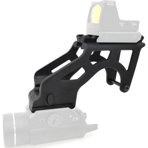 Tactica Pistol Rail Mount Scope Laser Flashlight Mount Light Polymer For Glock 17 Hunting scope