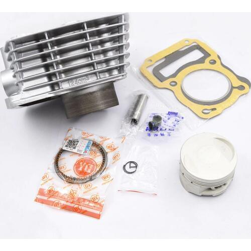 Motorcycle Cylinder Piston Ring Gasket Kit For Honda NX NXR125 NXR 125 BROS NXR125ES NXR125KS 2003-2006 Big Bore Modification