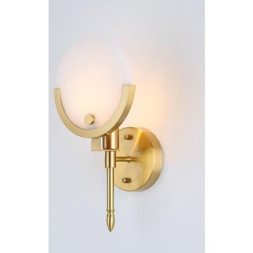 Loft aplique luz pared crystal bedroom dining room corridor luminaria de parede cabecero de cama