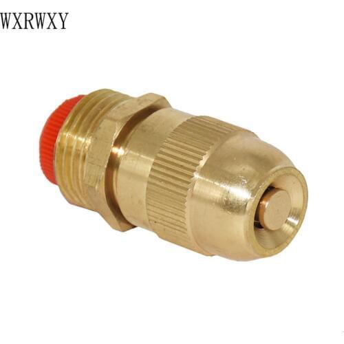 Wxrwxy Garden fountain nozzles 1/2 inch brass misting nozzle fountain water irrigation sprinkler garden watering 6pcs