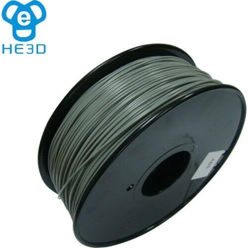 HE3D 12color MakerBot/RepRap/UP/Mendel 3D printer Filament ABS 1kg/2.2lb plastic Rubber Consumables Material