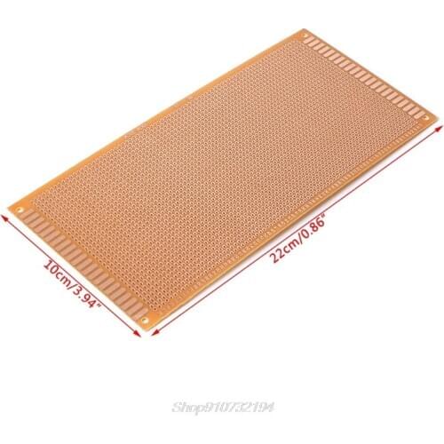 3 Pcs One Side Prototype Matrix PCB Printed Circuit Board 22cm x 10cm O30 20 Dropshipping