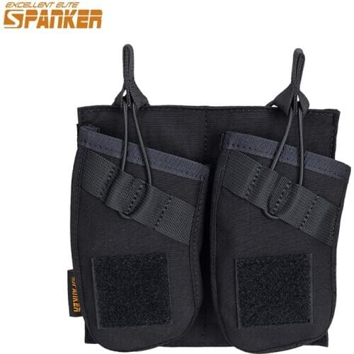 EXCELLENT ELITE SPANKER Tactical AK Magazine Pouch Open Top Magazine Double AK Mag Pouch