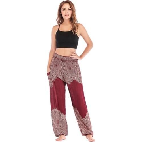 Wide Leg Pants Cotton 2020 Palazzo Pants Pantalon Mujer Loose High Vadim Hot Sale Special Offer Flat Free Shipping Casual Print