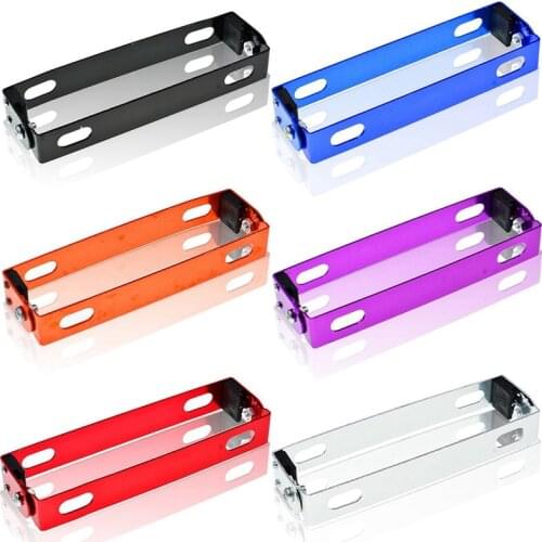 Universal Motorcycle License Plate Frame Adjustable Movable Motorbike License Plate Holder Scooter Autocycle Styling Accessories