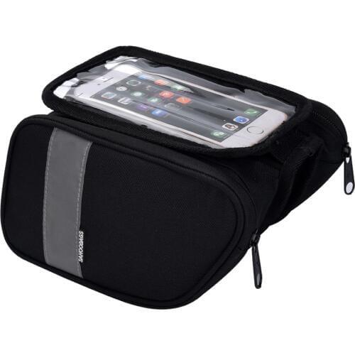 Roswheel Sahoo 122005 Cycling Bicycle Bike Top Tube Front Frame Cell Mobile Phone Bag Case Holder Case Double Side Pannier