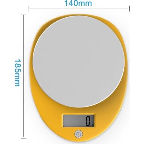 Food Weighing Scale Kitchen Mini Accurate Scales Electronic Home Flour Pink Balance Cuisine Kitchen Measuring Tools ED50LJ