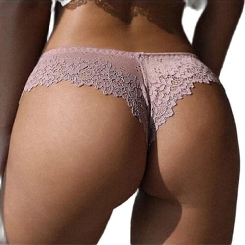 M-XL Sexy Womens Lace Panties Underwear Seamless Briefs Low Waist Female Sport Panty Comfort Underpants Lady Lingerie