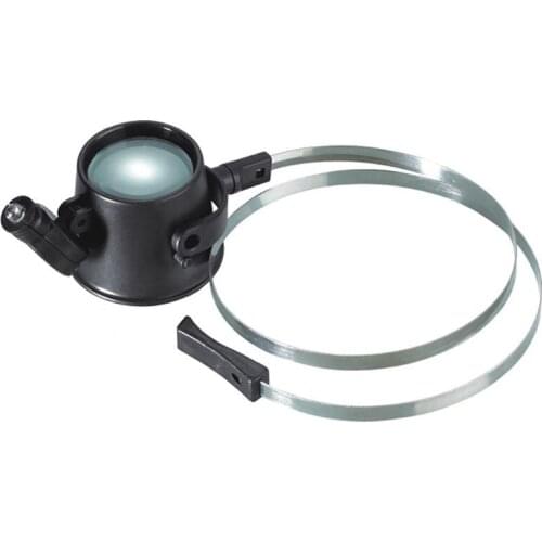 15X Monocular Glass Magnifier Watch Jewelry Repair Tools LED magnifying glass watch clock loupe lens