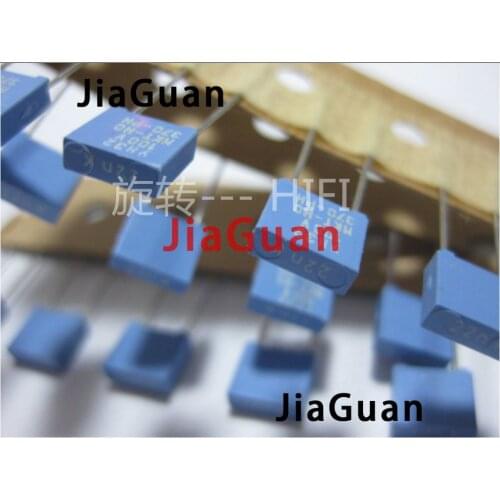 20PCS NEW BC PILKOR MKT370 0.022UF 100V P5MM blue film capacitor VISHAY 223/100V MKT 370 22NF 100VDC 223