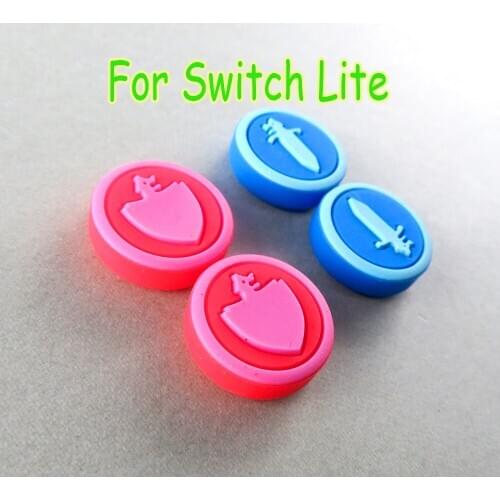 20pcs Silicone Thumb Stick Grip Caps Analog Joystick Cover Case For Nintend Switch Lite NS Mini Controllers Joy Con
