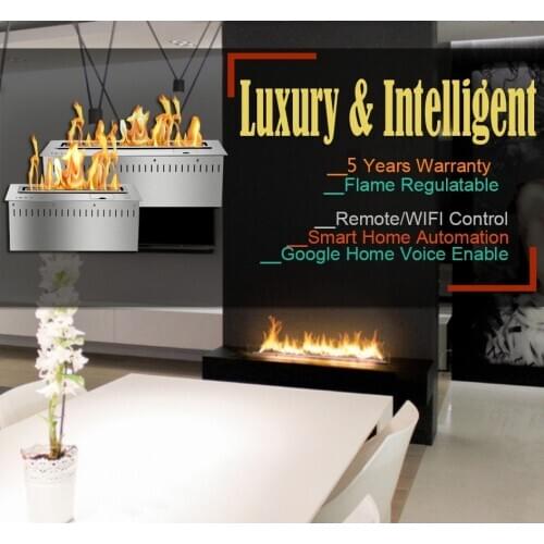 Inno-Fire 36 inch automatic ethanol fireplace wifi control fireplace