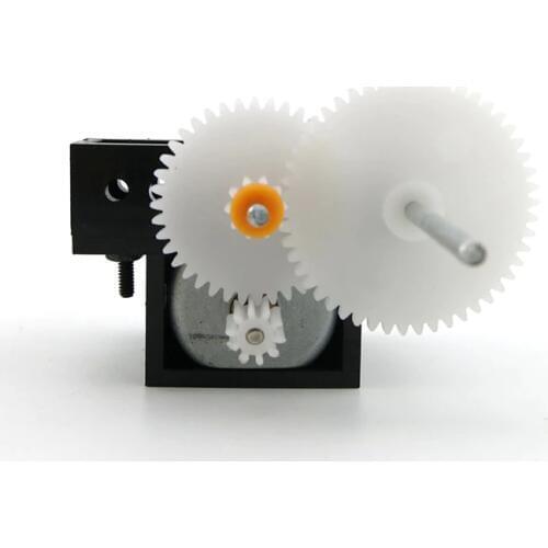 4PCS C1A Hight Quality Metal Micro DC-motor Change Speed Gear Box and Reduction Gearbox 3V 14500rpm