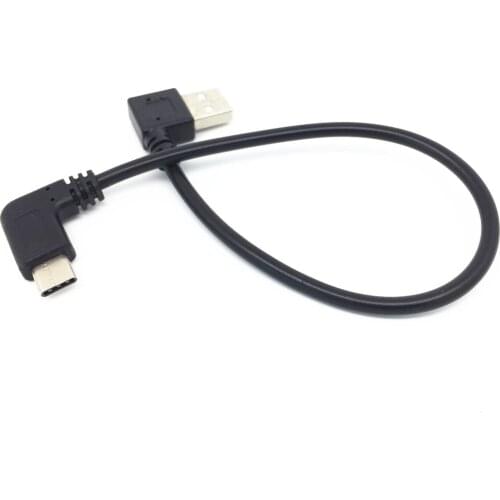 90 Degree Angled USB Type C Cable Usb Type-c Cables for HTC U11 EYEs,U11+,U11 LIFE,U11,U UITA,U PLAY,Bolt,HTC 10,HTC 10 EVO