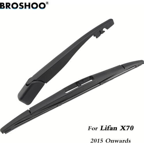 BROSHOO Car Rear Wiper Blades Back Windscreen Wiper Arm For Lifan X70 Hatchback (2015 Onwards) 305mm,Auto Accessorie Styling