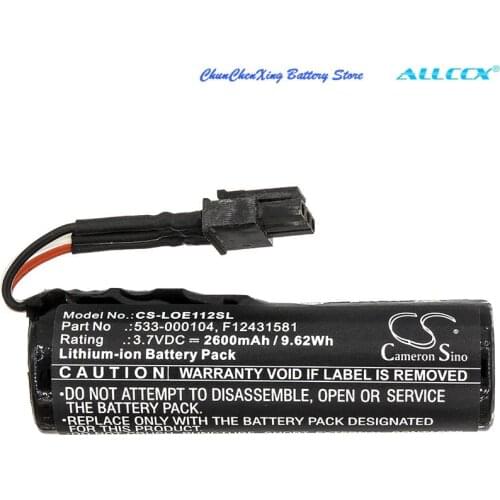 CameronSino 2600mAh/3400mAh Battery for Logitech Ears Boom 2,S-00122,S00151,UE Kora Boom,UE MegaBoom 2,UE Ultimate,VR0004,S00166